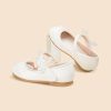 Shoes | Girl’s Flats Flower Girl Shoes Wedding Daily Party Mary Jane Junior Bridesmaid Shoes Pearl Lace Butterfly Faux Leather Round Toe Flat Heel Shoes White – Girls