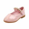 Shoes | Girl’s Flats Flower Girl Shoes Wedding Daily Party Mary Jane Pearl Patent Leather Round Toe Flat Heel Shoes White – Girls