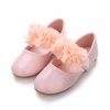 Shoes | Girl’s Flats Flower Girl Shoes Wedding Party Mary Jane Flower Pearl Leatherette Flat Heel Shoes White – Girls