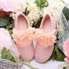 Shoes | Girl’s Flats Flower Girl Shoes Wedding Party Mary Jane Flower Pearl Leatherette Flat Heel Shoes White – Girls