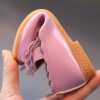 Shoes | Girl’s Flats Flower Mary Jane Wedding Daily Faux Leather Round Toe Flat Heel Slip On Shoes Pink – Girls