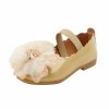 Shoes | Girl’s Flats Flower Mary Jane Wedding Daily Faux Leather Round Toe Flat Heel Slip On Shoes Pink – Girls