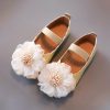 Shoes | Girl’s Flats Flower Mary Jane Wedding Daily Faux Leather Round Toe Flat Heel Slip On Shoes Pink – Girls