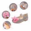 Shoes | Girl’s Flats Princess Shoes Wedding Party Mary Jane Bowknot Glitter Round Toe Flat Heel Shoes Pink – Girls