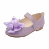 Shoes | Girl’s Flats Princess Shoes Wedding Party Mary Jane Bowknot Glitter Round Toe Flat Heel Shoes Pink – Girls