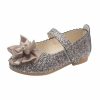 Shoes | Girl’s Flats Princess Shoes Wedding Party Mary Jane Bowknot Glitter Round Toe Flat Heel Shoes Pink – Girls