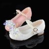 Shoes | Girl’s Flower Girl Shoes Princess Shoes Wedding Party Cosplay Mary Jane Junior Bridesmaid Shoes Crystal Pearl Rhinestone Glitter Low Heel Shoes White – Girls