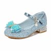 Shoes | Girl’s Princess Shoes Party Cosplay Mary Jane Rhinestone Butterfly Glitter Round Toe Flat Heel Shoes Pink – Girls