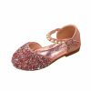 Shoes | Girl’s Princess Shoes Wedding Party Cosplay Pearl Glitter Round Toe Flat Heel Shoes Silver – Girls