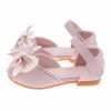 Shoes | Girl’s Sandals Flower Girl Shoes Wedding Party Peep Toe Junior Bridesmaid Shoes Bowknot Pearl Leatherette Flat Heel Shoes Apricot – Girls