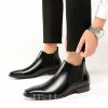 Shoes | Men’s Boots Chelsea Work Daily Leather Shoes Black – Mens