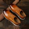 Shoes | Men’s Casual Shoes Casual Daily Faux Leather Shoes Brown – Mens