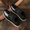 Shoes | Men’s Casual Shoes Casual Daily Faux Leather Shoes Brown – Mens