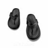 Shoes | Men’s Casual Shoes Flip-Flops Slippers Daily Leather Shoes Black – Mens