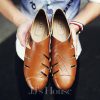 Shoes | Men’s Casual Shoes Loafers Daily Leather Shoes Brown – Mens