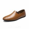 Shoes | Men’s Casual Shoes Loafers Daily Leather Shoes Brown – Mens