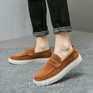 Shoes | Men’s Casual Shoes Loafers Work Daily Faux Leather Shoes Brown – Mens