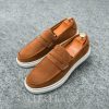 Shoes | Men’s Casual Shoes Loafers Work Daily Faux Leather Shoes Brown – Mens