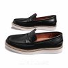 Shoes | Men’s Casual Shoes Loafers Work Daily Leather Shoes Black – Mens