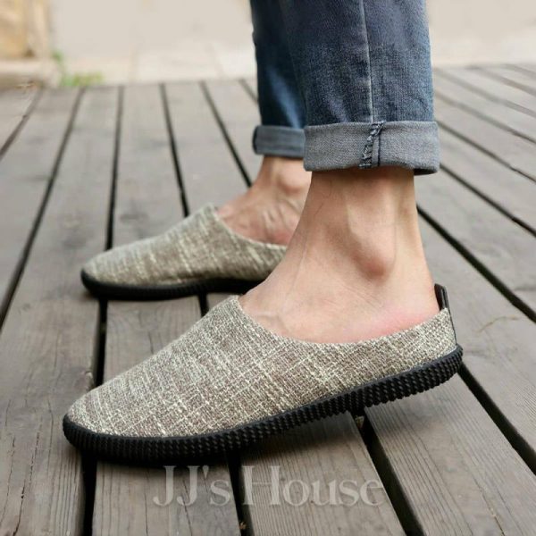 Shoes | Men’s Casual Shoes Mules Daily Cloth Shoes Khaki – Mens