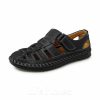 Shoes | Men’s Casual Shoes Sandals Daily Faux Leather Shoes Black – Mens