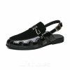 Shoes | Men’s Casual Shoes Sandals Daily Faux Leather Shoes Black – Mens