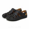 Shoes | Men’s Casual Shoes Sandals Daily Faux Leather Shoes Black – Mens