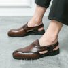 Shoes | Men’s Casual Shoes Sandals Daily Faux Leather Shoes Brown – Mens