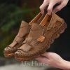 Shoes | Men’s Casual Shoes Sandals Daily Faux Leather Shoes Brown – Mens