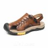 Shoes | Men’s Casual Shoes Sandals Daily Faux Leather Shoes Khaki – Mens