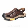 Shoes | Men’s Casual Shoes Sandals Daily Faux Leather Shoes Khaki – Mens