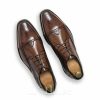 Shoes | Men’s Dress Shoes Brogues Derbies Wedding Daily Work Faux Leather Shoes Brown – Mens