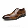 Shoes | Men’s Dress Shoes Brogues Derbies Wedding Work Leather Shoes Brown – Mens