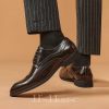 Shoes | Men’s Dress Shoes Brogues Derbies Wedding Work Party Leather Shoes Brown – Mens