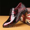 Shoes | Men’s Dress Shoes Derbies Wedding Party Faux Leather Shoes Red – Mens