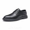 Shoes | Men’s Dress Shoes Derbies Wedding Work Leather Shoes Brown – Mens