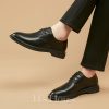 Shoes | Men’s Dress Shoes Derbies Wedding Work Leather Shoes Brown – Mens