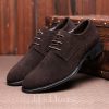 Shoes | Men’s Dress Shoes Derbies Wedding Work Leather Shoes Coffee – Mens