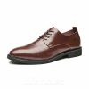 Shoes | Men’s Dress Shoes Derbies Wedding Work Party Leather Shoes Brown – Mens