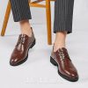 Shoes | Men’s Dress Shoes Derbies Wedding Work Party Leather Shoes Brown – Mens