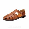 Shoes | Men’s Dress Shoes Fisherman Sandals Daily Work Faux Leather Shoes Brown – Mens