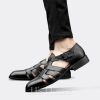 Shoes | Men’s Dress Shoes Fisherman Sandals Daily Work Leather Shoes Brown – Mens