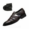 Shoes | Men’s Dress Shoes Fisherman Sandals Daily Work Leather Shoes Brown – Mens