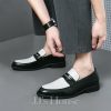 Shoes | Men’s Dress Shoes Loafers Wedding Daily Work Faux Leather Shoes White – Mens