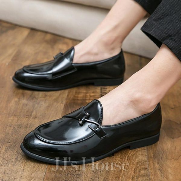 Shoes | Men’s Dress Shoes Loafers Wedding Party Daily Work Faux Leather Shoes Black – Mens