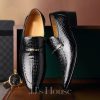 Shoes | Men’s Dress Shoes Loafers Wedding Party Work Faux Leather Shoes Black – Mens