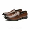 Shoes | Men’s Dress Shoes Loafers Wedding Work Leather Shoes Brown – Mens