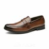 Shoes | Men’s Dress Shoes Loafers Wedding Work Leather Shoes Brown – Mens