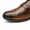 Shoes | Men’s Dress Shoes Loafers Wedding Work Leather Shoes Brown – Mens