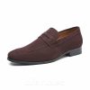 Shoes | Men’s Dress Shoes Loafers Work Daily Suede Shoes Brown – Mens